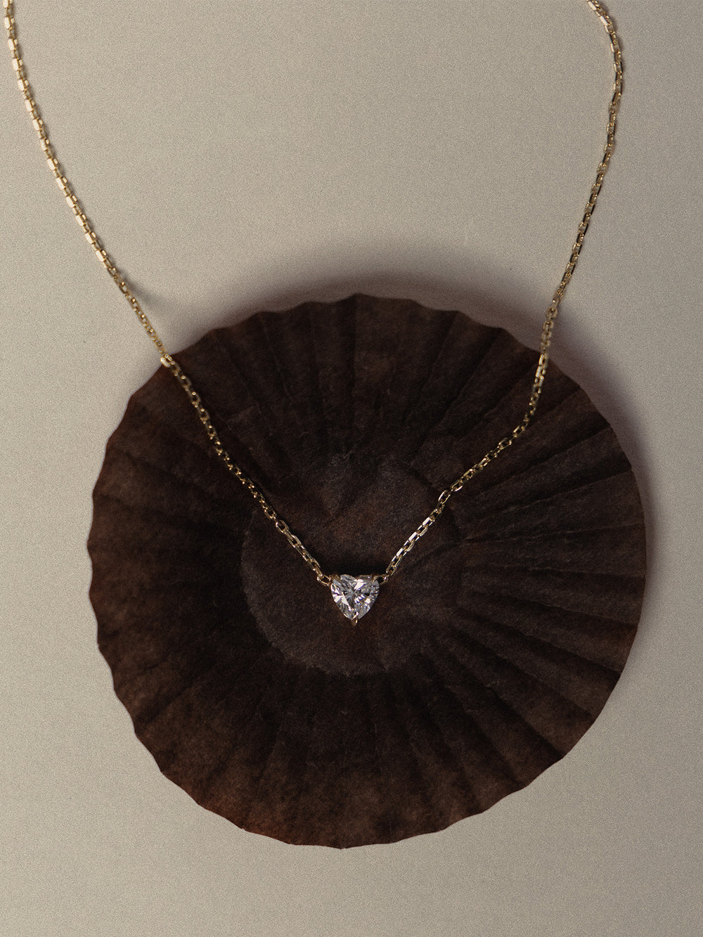 Heart Diamond Necklace - View 