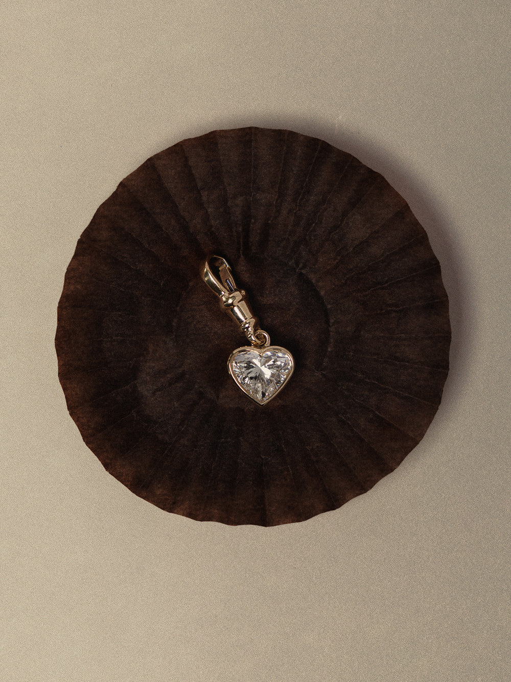 3.01ct Heart Bezel Diamond Bespoke Pendant - View 