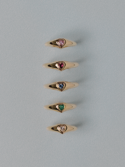 Heart Signet Ring