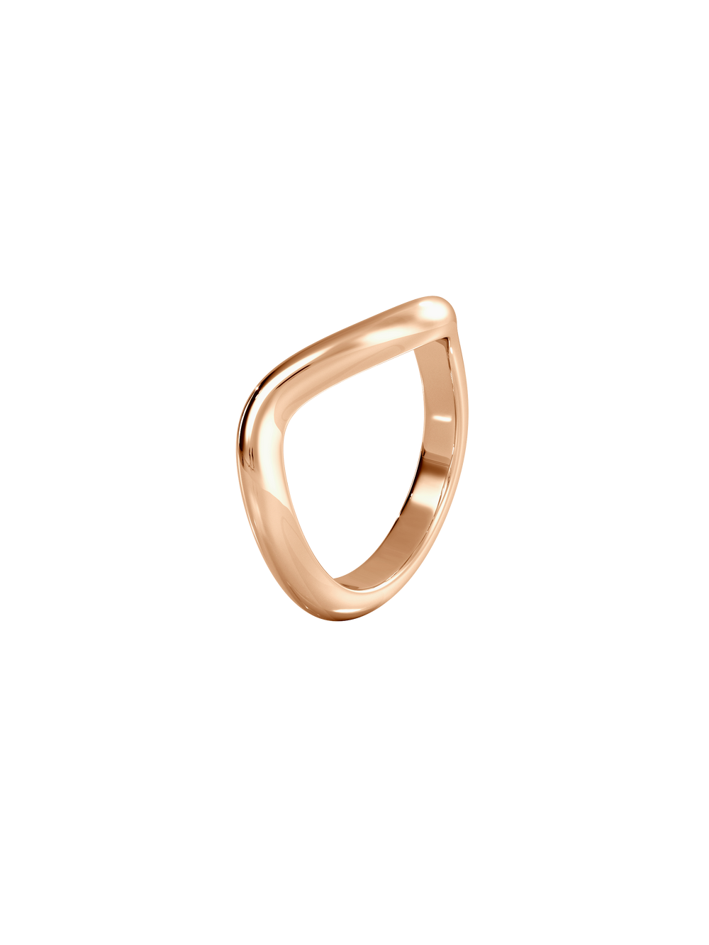 Jean Contour Ring - View 