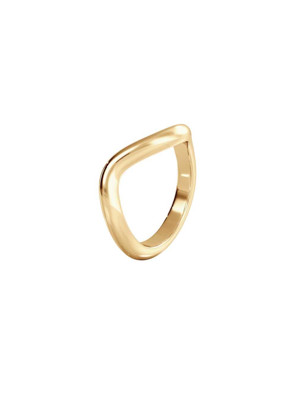 Jean Contour Ring - View 