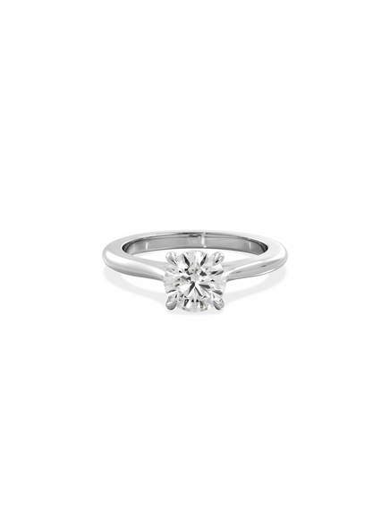 Round Classic Solitaire Ring