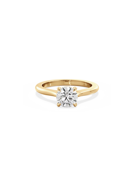 Round Classic Solitaire Ring