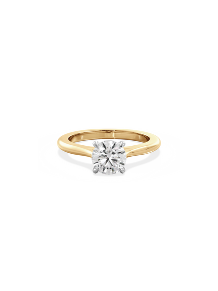 Round Classic Solitaire Ring