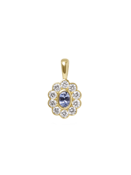 1.01ct Sapphire Solene Pendant