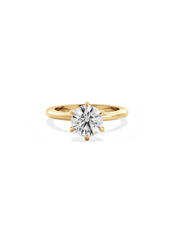 Round Engagement Rings