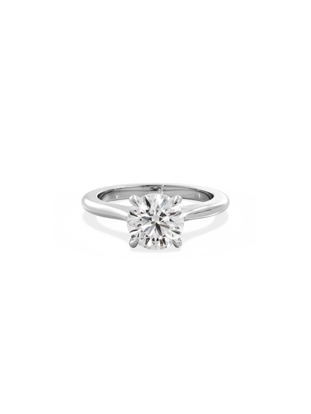 Round Classic Solitaire Ring