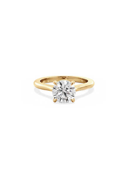 Round Classic Solitaire Ring