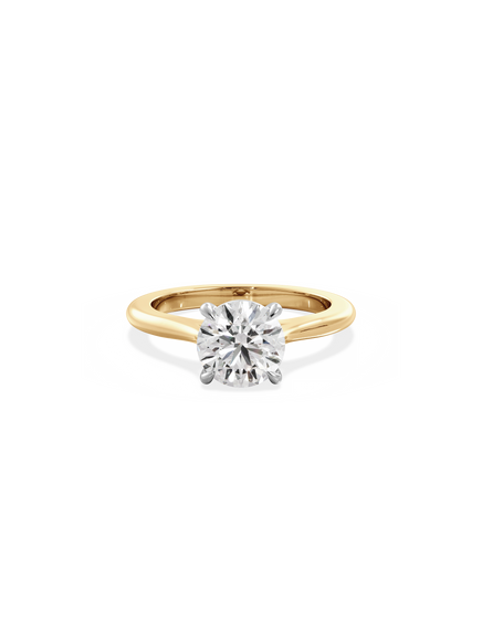 Round Classic Solitaire Ring