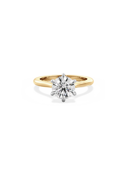 Round Classic Solitaire Ring