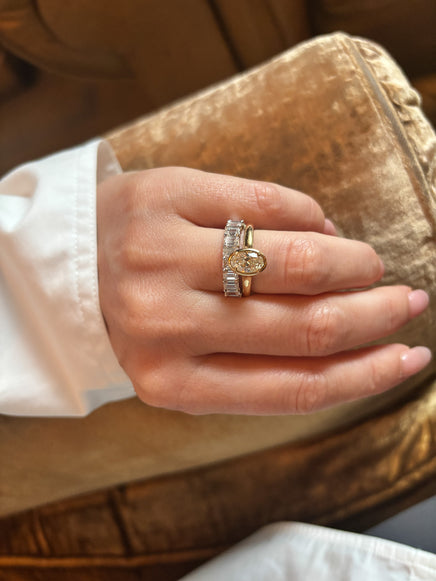 1.01ct Oval Classic Solitaire Ring