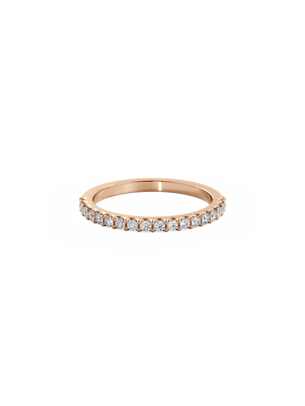 Eternal Ring - 1/2 Pavé - View 