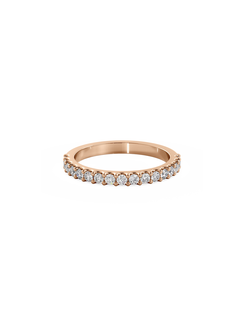 Eternal Ring - 1/2 Pavé - View 