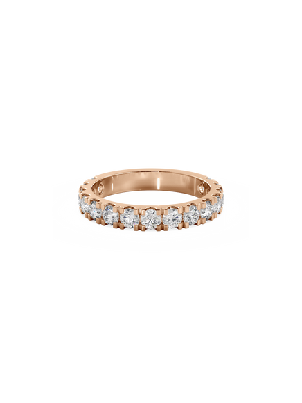 Shimmer Ring - 3/4 Pavé