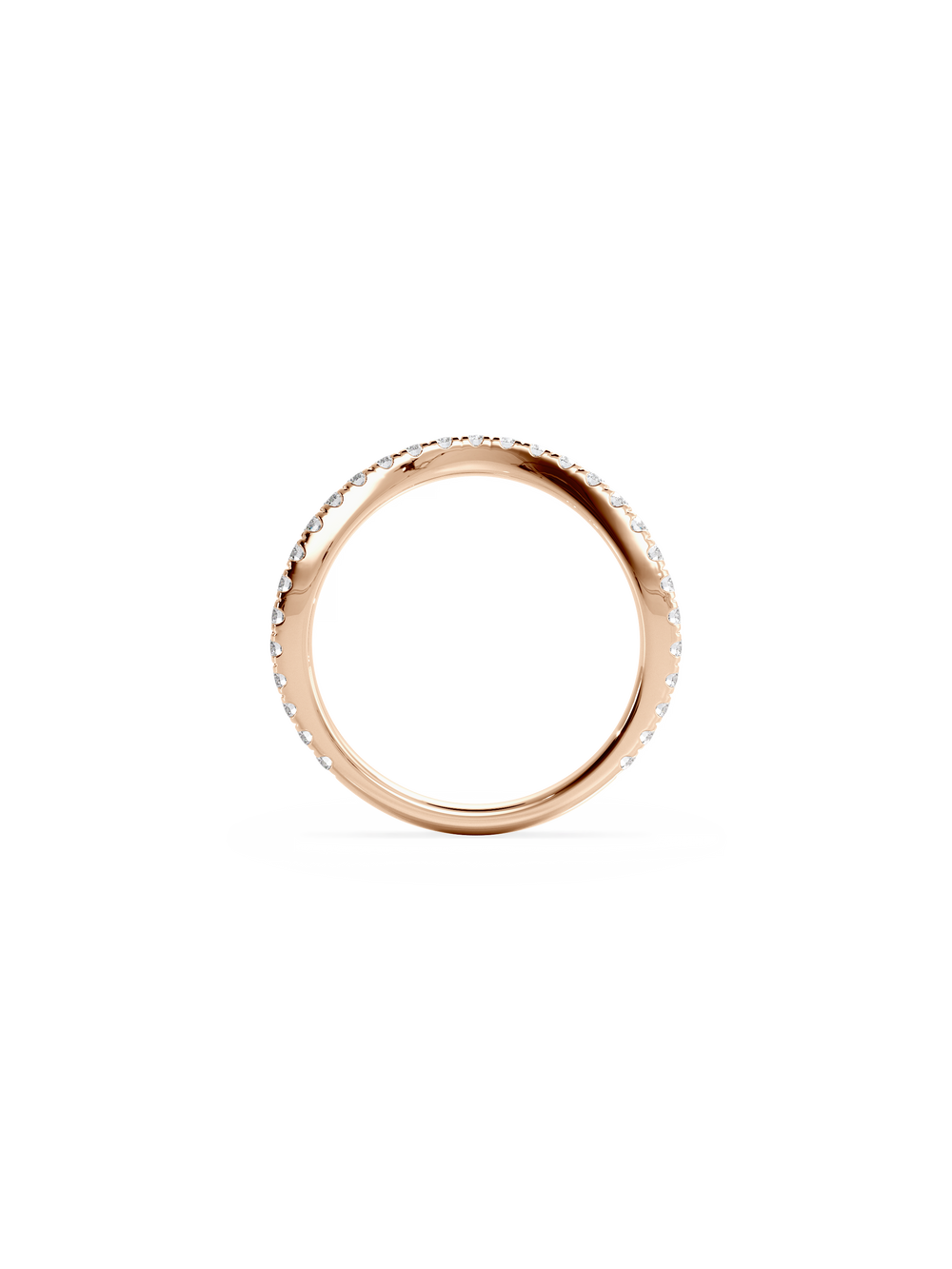 0.014ct Contour Shimmer Ring - View 
