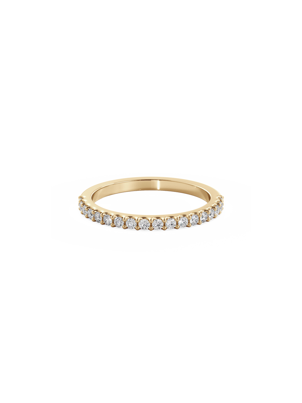 Eternal Ring - 1/2 Pavé - View 