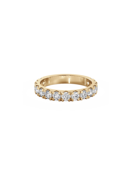 Shimmer Ring - 3/4 Pavé