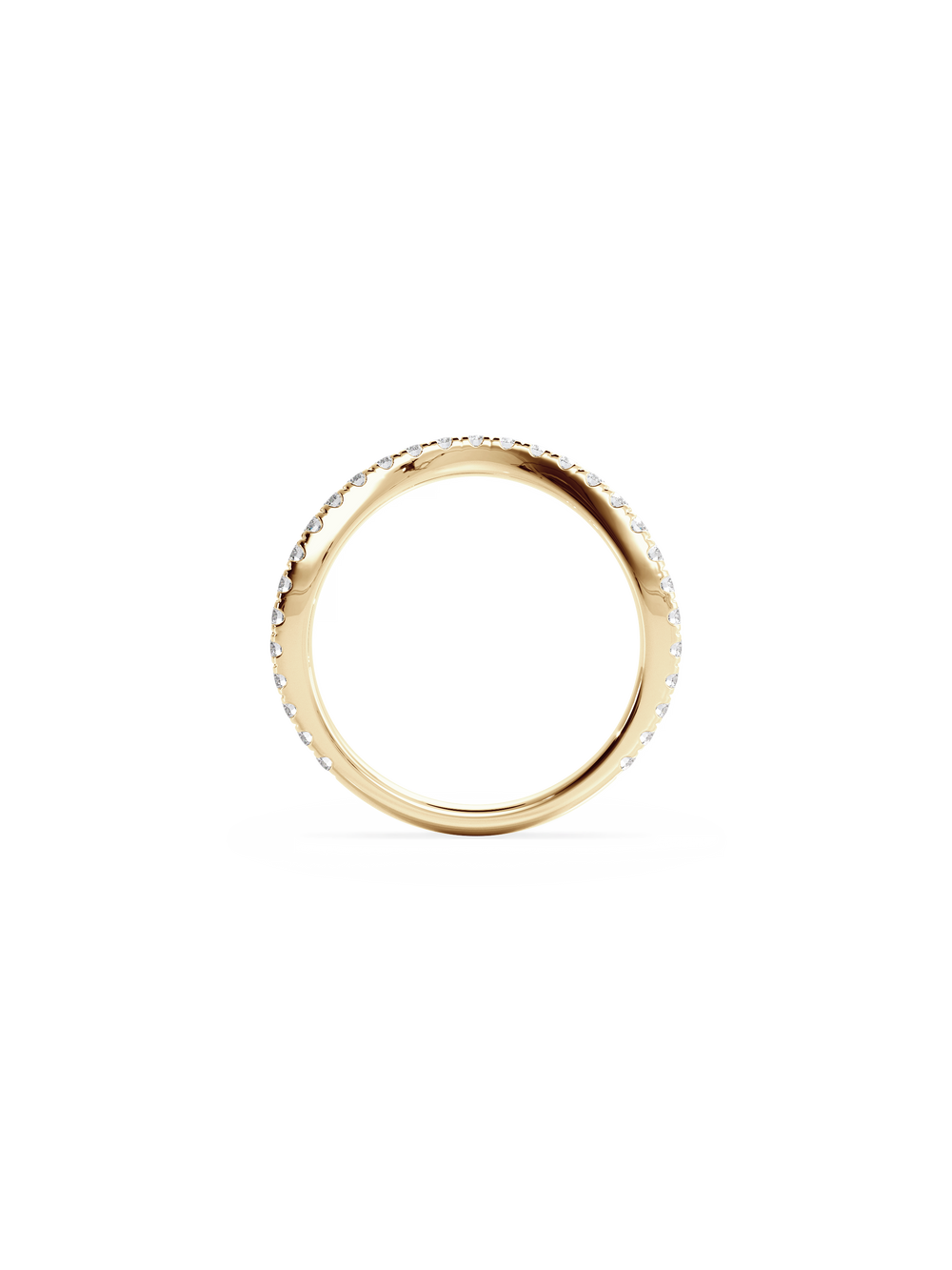 0.014ct Contour Shimmer Ring - View 