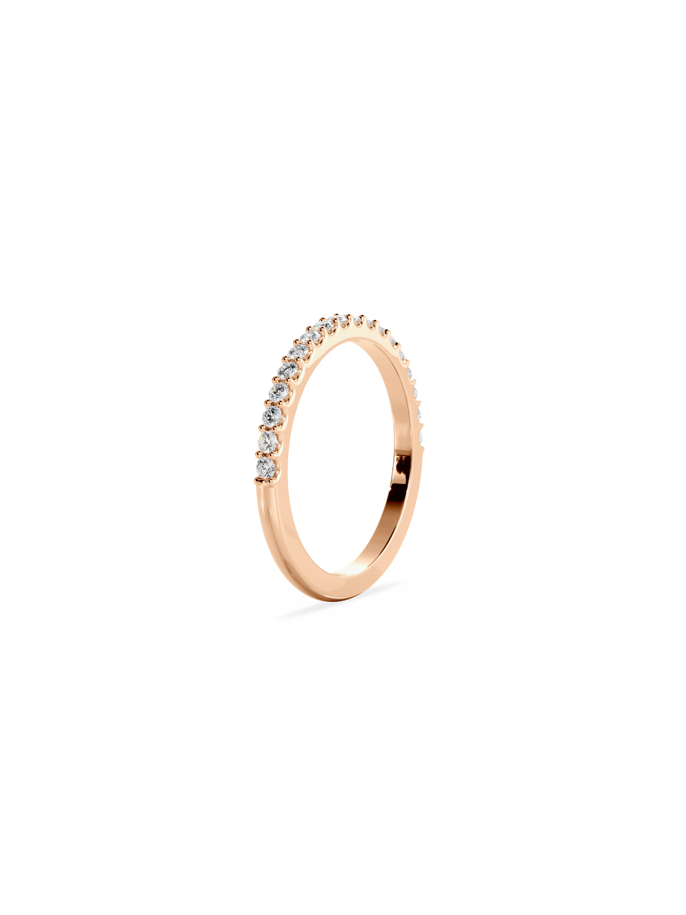 Eternal Ring - 1/2 Pavé - View 