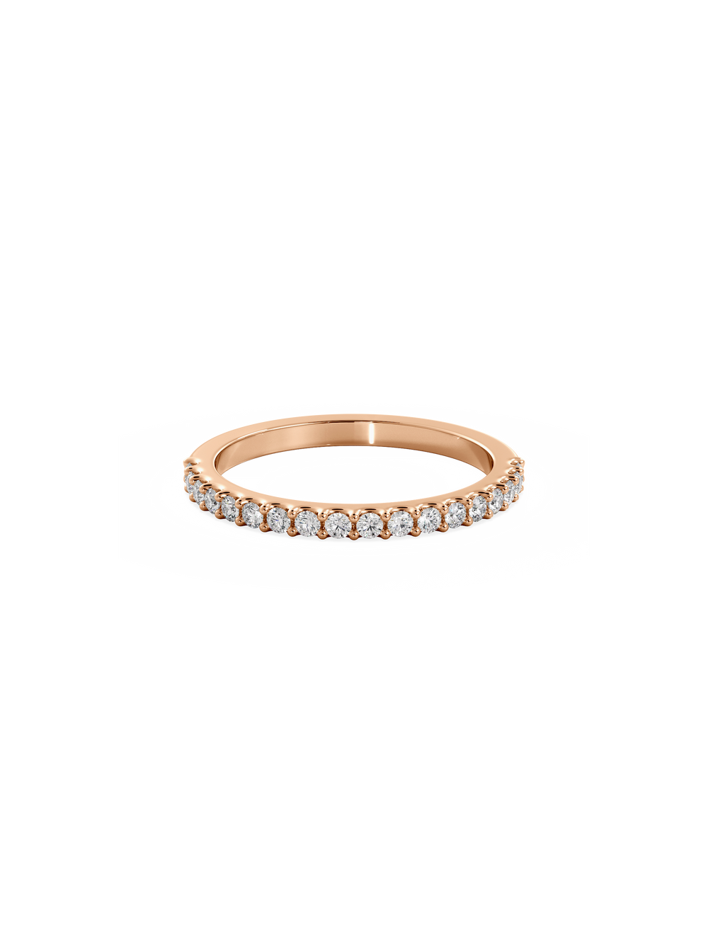 Eternal Ring - 1/2 Pavé - View 