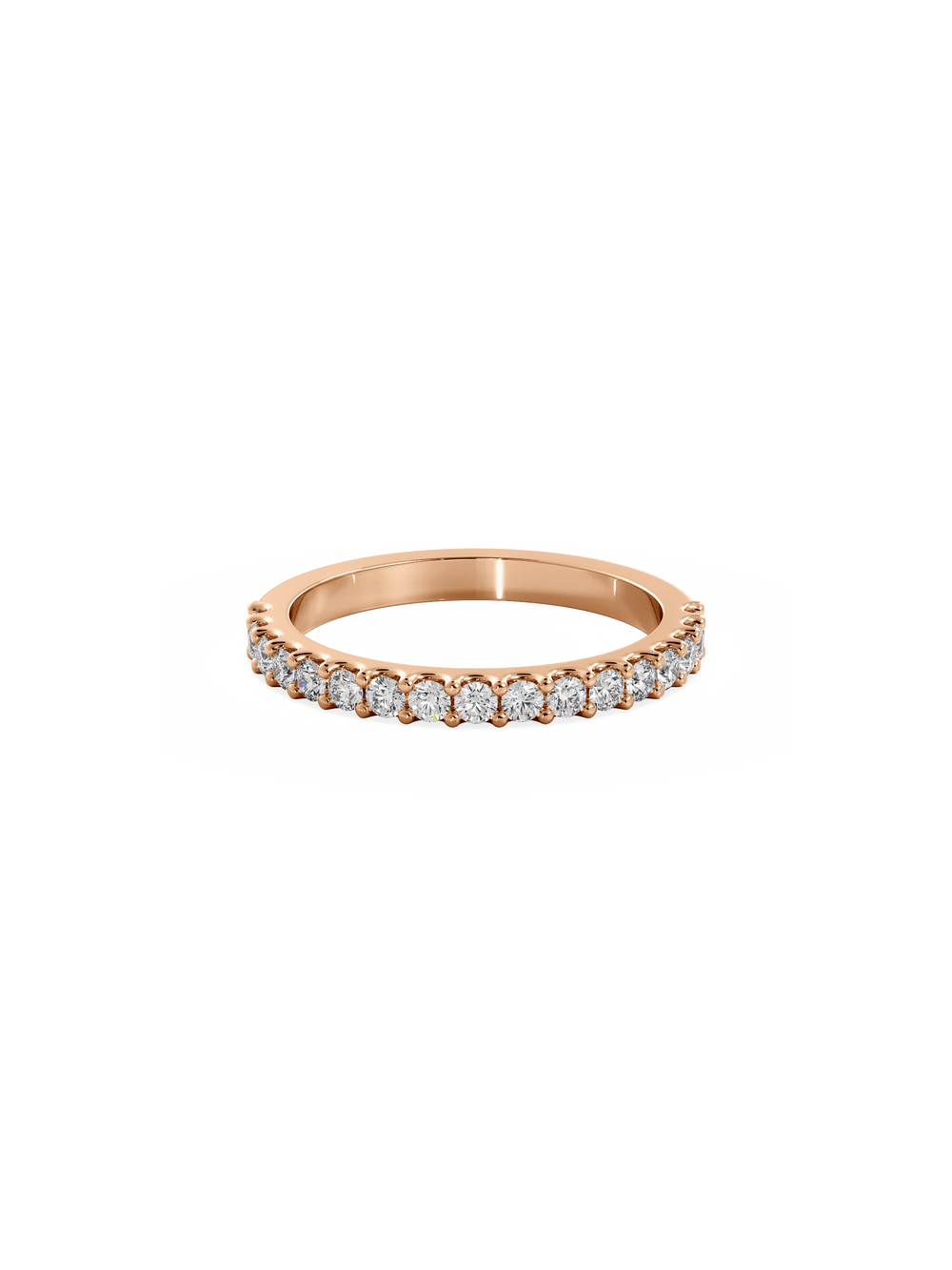 Eternal Ring - 1/2 Pavé - View 