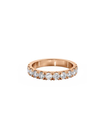 Shimmer Ring - 1/2 Pavé