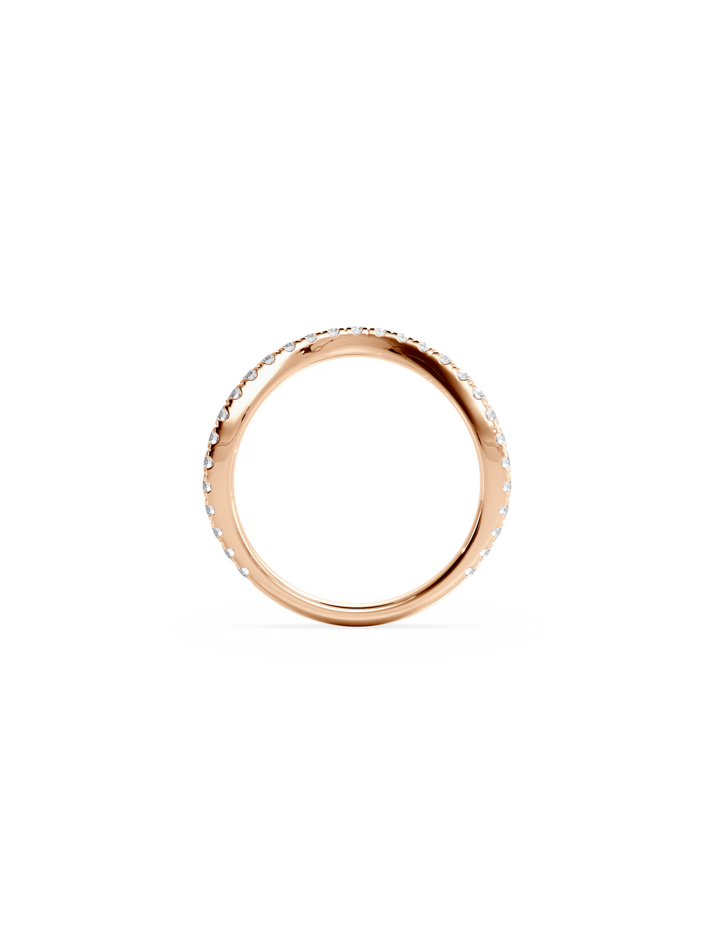 0.014ct Contour Shimmer Ring - View 