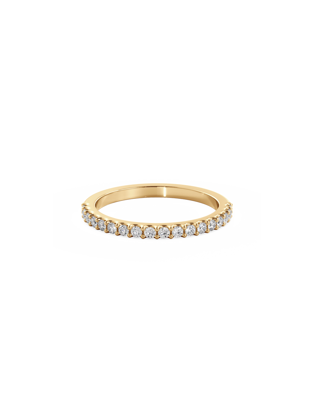 Eternal Ring - 1/2 Pavé - View 