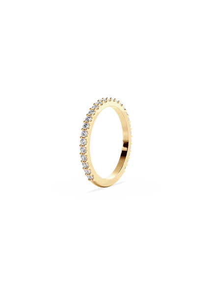Eternal Ring - 3/4 Pavé