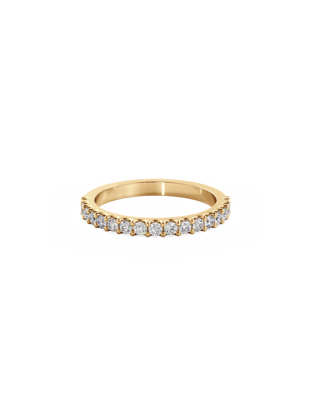 Eternal Ring - 1/2 Pavé - View 