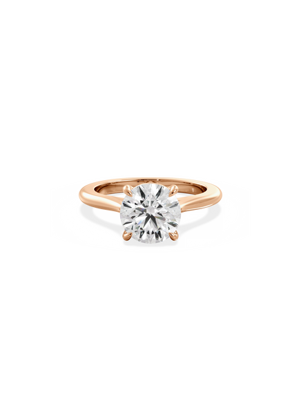 Round Classic Solitaire Ring