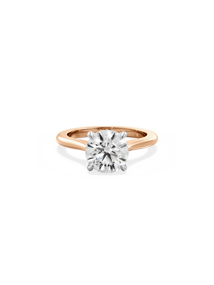 Round Classic Solitaire Ring