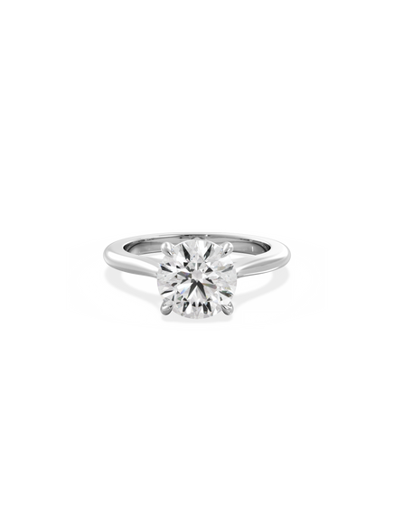 Round Classic Solitaire Ring