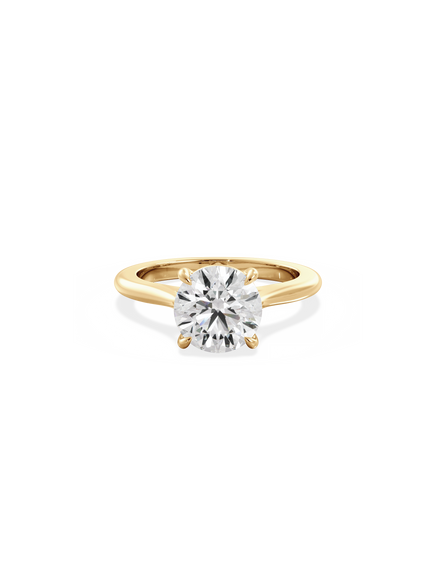 Round Classic Solitaire Ring