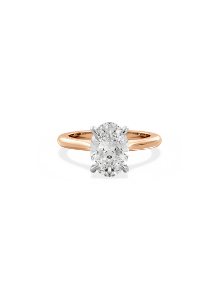 Oval Classic Solitaire Ring