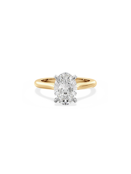 Oval Classic Solitaire Ring