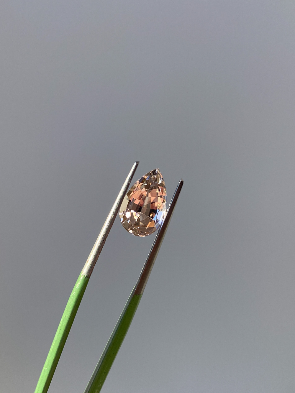 2.02ct Light Pink Pear Tourmaline - View 