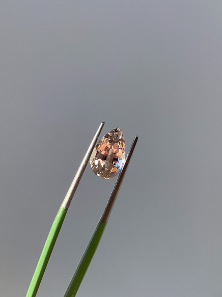 2.02ct Light Pink Pear Tourmaline