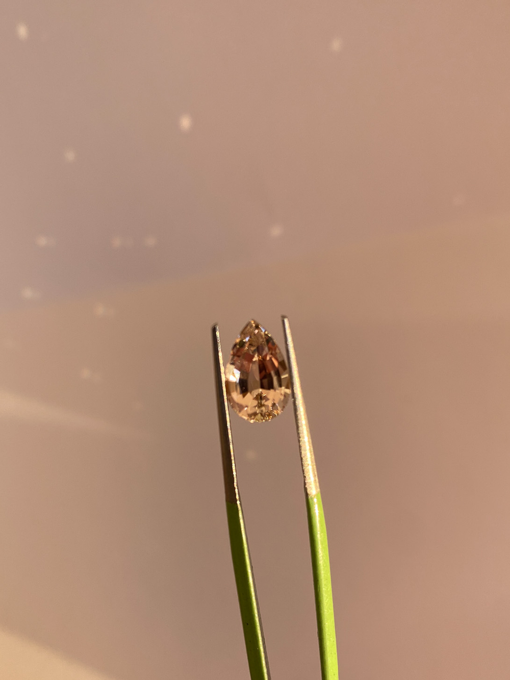 2.02ct Light Pink Pear Tourmaline - View 