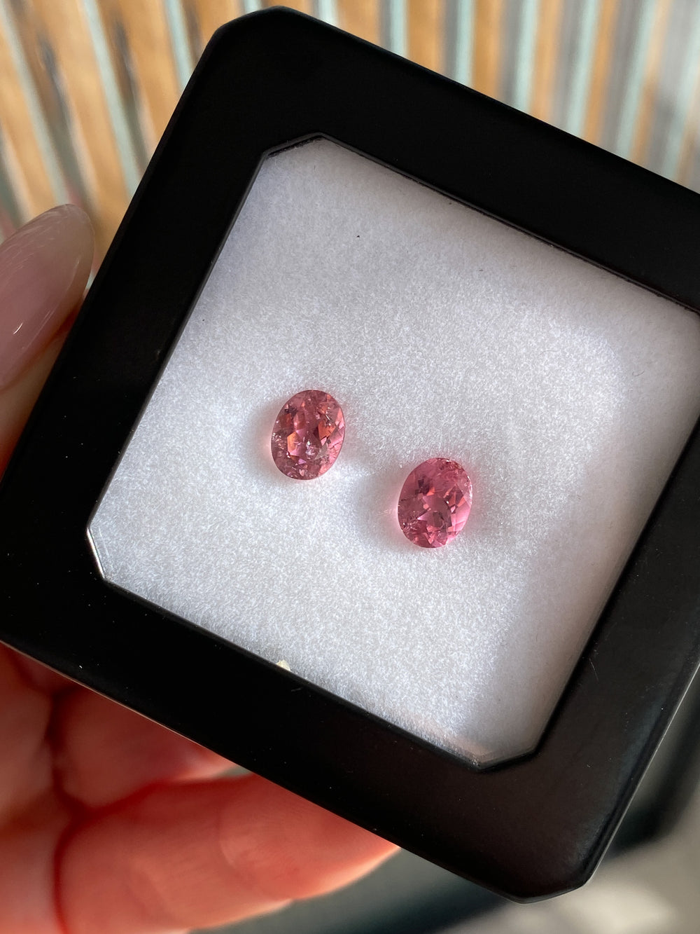 2.15cttw Pink Oval Tourmalines - View 