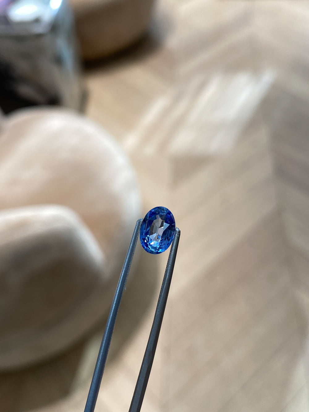 2.17ct Ceylon Oval Sapphire - View 