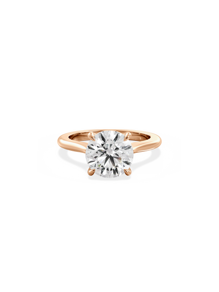 Round Classic Solitaire Ring