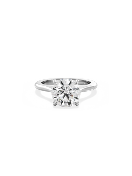 Round Classic Solitaire Ring
