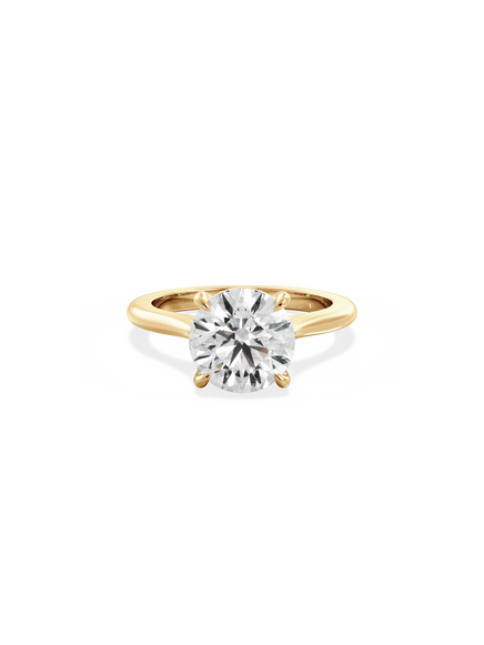 Round Classic Solitaire Ring