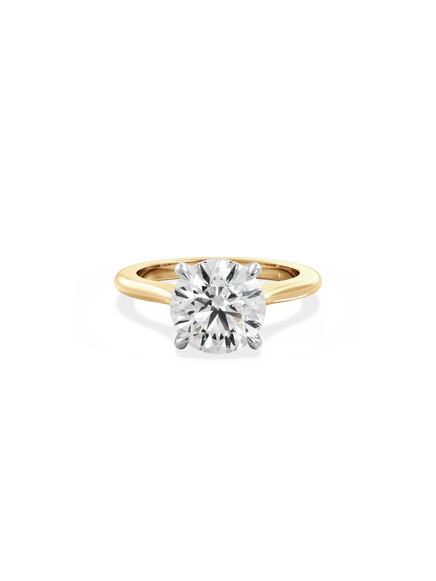 Round Classic Solitaire Ring