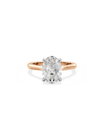 Oval Classic Solitaire Ring