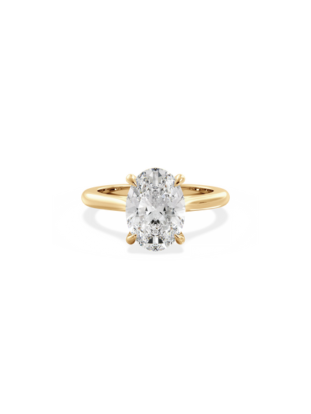 Oval Classic Solitaire Ring