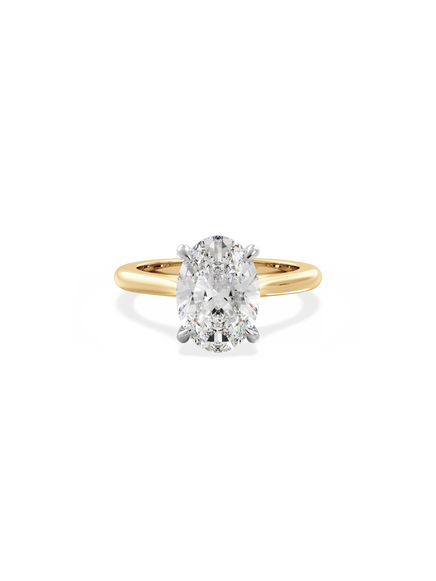 Oval Classic Solitaire Ring