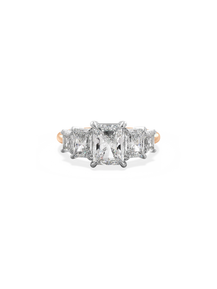 Radiant Signature Five-Stone Ring