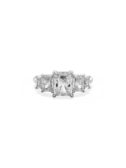 Radiant Signature Five-Stone Ring